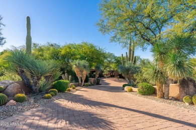 Set within the gated enclave of Pinnacle Canyon at Troon North on Troon North Golf Club  in Arizona - for sale on GolfHomes.com, golf home, golf lot