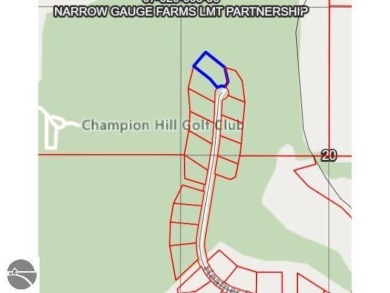 Create your perfect home on a stunning lot within the on Champion Hill Golf Club in Michigan - for sale on GolfHomes.com, golf home, golf lot