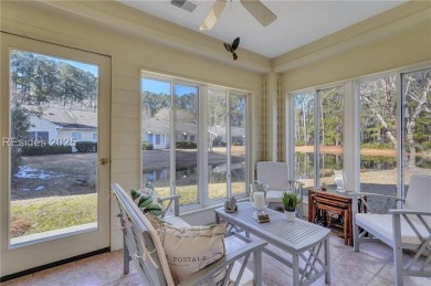 Enjoy low-maintenance living in this charming 2BD/2BA+Den villa on Okatie Creek Golf Club in South Carolina - for sale on GolfHomes.com, golf home, golf lot