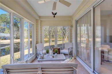 Enjoy low-maintenance living in this charming 2BD/2BA+Den villa on Okatie Creek Golf Club in South Carolina - for sale on GolfHomes.com, golf home, golf lot