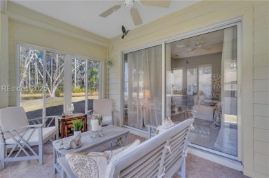 Enjoy low-maintenance living in this charming 2BD/2BA+Den villa on Okatie Creek Golf Club in South Carolina - for sale on GolfHomes.com, golf home, golf lot