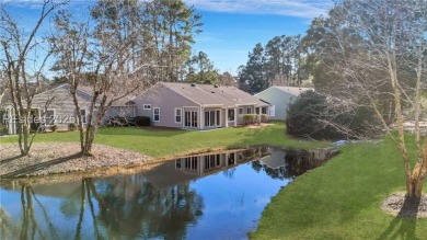 Enjoy low-maintenance living in this charming 2BD/2BA+Den villa on Okatie Creek Golf Club in South Carolina - for sale on GolfHomes.com, golf home, golf lot