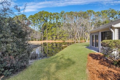 Enjoy low-maintenance living in this charming 2BD/2BA+Den villa on Okatie Creek Golf Club in South Carolina - for sale on GolfHomes.com, golf home, golf lot