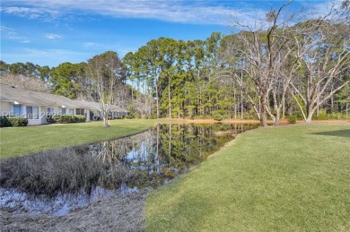 Enjoy low-maintenance living in this charming 2BD/2BA+Den villa on Okatie Creek Golf Club in South Carolina - for sale on GolfHomes.com, golf home, golf lot