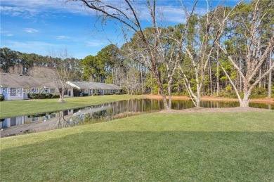 Enjoy low-maintenance living in this charming 2BD/2BA+Den villa on Okatie Creek Golf Club in South Carolina - for sale on GolfHomes.com, golf home, golf lot