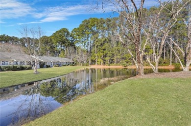 Enjoy low-maintenance living in this charming 2BD/2BA+Den villa on Okatie Creek Golf Club in South Carolina - for sale on GolfHomes.com, golf home, golf lot