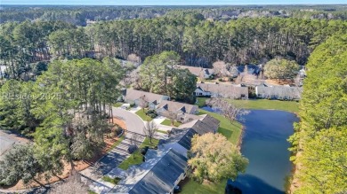 Enjoy low-maintenance living in this charming 2BD/2BA+Den villa on Okatie Creek Golf Club in South Carolina - for sale on GolfHomes.com, golf home, golf lot