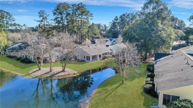 Enjoy low-maintenance living in this charming 2BD/2BA+Den villa on Okatie Creek Golf Club in South Carolina - for sale on GolfHomes.com, golf home, golf lot