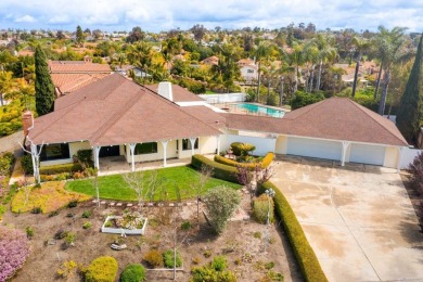 Don't miss this private one story custom home perched on top of on El Camino Country Club in California - for sale on GolfHomes.com, golf home, golf lot