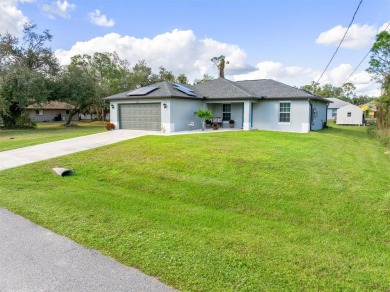 Welcome to your eco-friendly oasis in sunny North Port! This on Bobcat Trail Golf Club in Florida - for sale on GolfHomes.com, golf home, golf lot