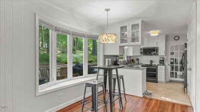 GORGEOUS + TRENDY COUNTRY CLUB HOME WITH GOLF COURSE VIEWS on Henderson Country Club in North Carolina - for sale on GolfHomes.com, golf home, golf lot