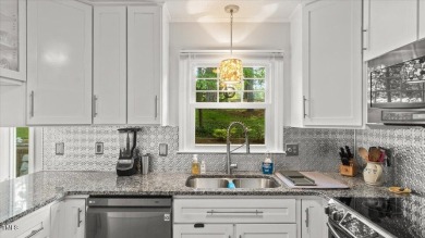 GORGEOUS + TRENDY COUNTRY CLUB HOME WITH GOLF COURSE VIEWS on Henderson Country Club in North Carolina - for sale on GolfHomes.com, golf home, golf lot