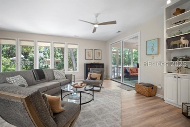 This beautifully maintained home offers the epitome of coastal on Sea Pines Golf and Resort  in South Carolina - for sale on GolfHomes.com, golf home, golf lot