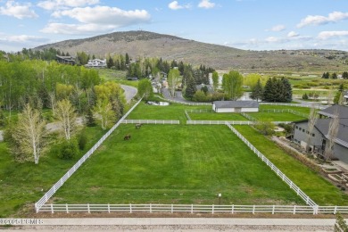 Set on a rare, flat 0.42-acre parcel in the heart of Park City on Park City Golf Course in Utah - for sale on GolfHomes.com, golf home, golf lot