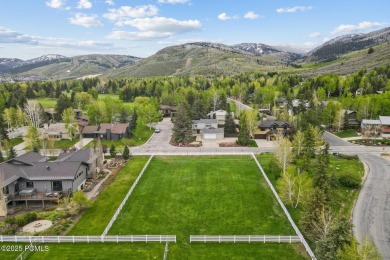 Set on a rare, flat 0.42-acre parcel in the heart of Park City on Park City Golf Course in Utah - for sale on GolfHomes.com, golf home, golf lot