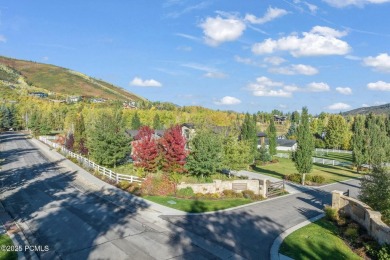 Set on a rare, flat 0.42-acre parcel in the heart of Park City on Park City Golf Course in Utah - for sale on GolfHomes.com, golf home, golf lot