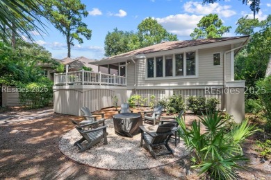 This beautifully maintained home offers the epitome of coastal on Sea Pines Golf and Resort  in South Carolina - for sale on GolfHomes.com, golf home, golf lot