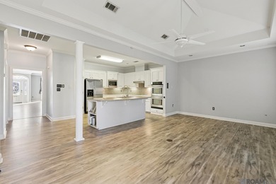 Your private retreat awaits! This exquisite 3-bedroom, 2.5-bath on The Oaks At Sherwood Golf Course in Louisiana - for sale on GolfHomes.com, golf home, golf lot