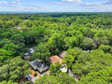 This beautifully maintained home offers the epitome of coastal on Sea Pines Golf and Resort  in South Carolina - for sale on GolfHomes.com, golf home, golf lot