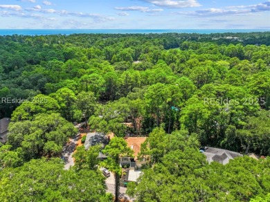 This beautifully maintained home offers the epitome of coastal on Sea Pines Golf and Resort  in South Carolina - for sale on GolfHomes.com, golf home, golf lot
