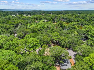 This beautifully maintained home offers the epitome of coastal on Sea Pines Golf and Resort  in South Carolina - for sale on GolfHomes.com, golf home, golf lot