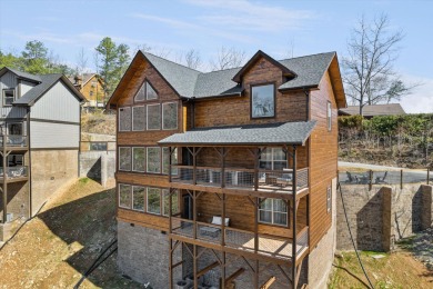 Welcome to this beautiful 5 bedroom, 5 bath Luxury cabin located on Bent Creek Golf Course in Tennessee - for sale on GolfHomes.com, golf home, golf lot