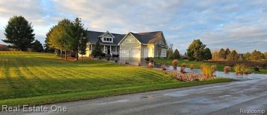 Custom Craftsman 1 1/2 Story home in a picturesque setting on on Springport Hills Golf Course in Michigan - for sale on GolfHomes.com, golf home, golf lot