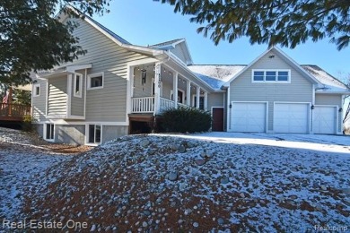 Custom Craftsman 1 1/2 Story home in a picturesque setting on on Springport Hills Golf Course in Michigan - for sale on GolfHomes.com, golf home, golf lot