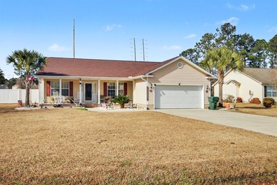 Welcome home to this well-maintained three-bedroom, two-bathroom on The Hackler Course at Coastal Carolina University in South Carolina - for sale on GolfHomes.com, golf home, golf lot