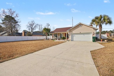 Welcome home to this well-maintained three-bedroom, two-bathroom on The Hackler Course at Coastal Carolina University in South Carolina - for sale on GolfHomes.com, golf home, golf lot