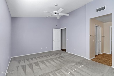 Popular Augusta model with 2 master suites. Located in the on Tuscany Falls At Pebble Creek in Arizona - for sale on GolfHomes.com, golf home, golf lot