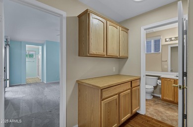 Popular Augusta model with 2 master suites. Located in the on Tuscany Falls At Pebble Creek in Arizona - for sale on GolfHomes.com, golf home, golf lot