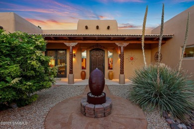 Spectacular Pueblo-style Custom Home in Sonoma Ranch with on Sonoma Ranch Golf Course in New Mexico - for sale on GolfHomes.com, golf home, golf lot