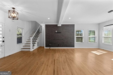 Welcome to this stunning contemporary home in sought-after East on East Lake Golf Club in Georgia - for sale on GolfHomes.com, golf home, golf lot