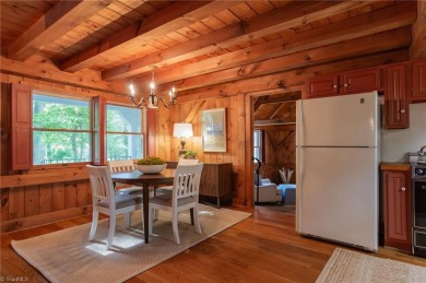 This charming, custom-built, post & beam home is quietly nestled on Sedgefield Golf Course in North Carolina - for sale on GolfHomes.com, golf home, golf lot