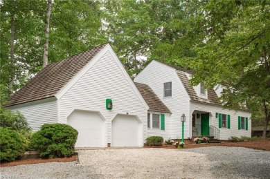 This charming, custom-built, post & beam home is quietly nestled on Sedgefield Golf Course in North Carolina - for sale on GolfHomes.com, golf home, golf lot