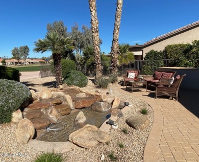 Beautiful GOLF & MOUNTAIN VIEWS!!!! Palmera with CASITA and GOLF on Tuscany Falls At Pebble Creek in Arizona - for sale on GolfHomes.com, golf home, golf lot