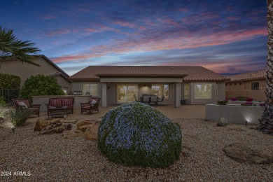 Beautiful GOLF & MOUNTAIN VIEWS!!!! Palmera with CASITA and GOLF on Tuscany Falls At Pebble Creek in Arizona - for sale on GolfHomes.com, golf home, golf lot