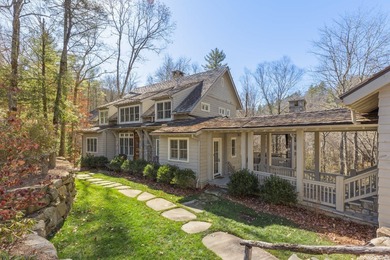 Modern farmhouse luxury is defined by this beautifully crafted 4 on Mountaintop Golf and Lake Club in North Carolina - for sale on GolfHomes.com, golf home, golf lot