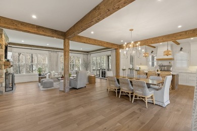 Modern farmhouse luxury is defined by this beautifully crafted 4 on Mountaintop Golf and Lake Club in North Carolina - for sale on GolfHomes.com, golf home, golf lot