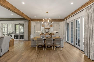 Modern farmhouse luxury is defined by this beautifully crafted 4 on Mountaintop Golf and Lake Club in North Carolina - for sale on GolfHomes.com, golf home, golf lot