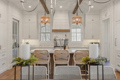 Modern farmhouse luxury is defined by this beautifully crafted 4 on Mountaintop Golf and Lake Club in North Carolina - for sale on GolfHomes.com, golf home, golf lot