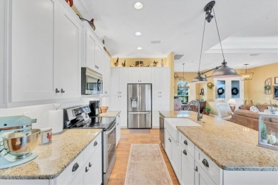 Allow the comforting ambiance of this 2019 Porter Construction on Pinemoor West Golf Club in Florida - for sale on GolfHomes.com, golf home, golf lot