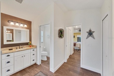 Allow the comforting ambiance of this 2019 Porter Construction on Pinemoor West Golf Club in Florida - for sale on GolfHomes.com, golf home, golf lot