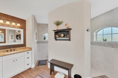 Allow the comforting ambiance of this 2019 Porter Construction on Pinemoor West Golf Club in Florida - for sale on GolfHomes.com, golf home, golf lot