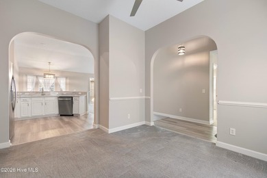 Welcome to Meadowlands! This beautifully updated 3-bedroom on Meadowlands Golf Club in North Carolina - for sale on GolfHomes.com, golf home, golf lot