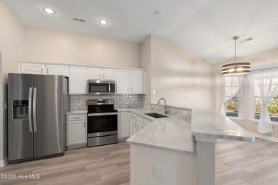 Welcome to Meadowlands! This beautifully updated 3-bedroom on Meadowlands Golf Club in North Carolina - for sale on GolfHomes.com, golf home, golf lot