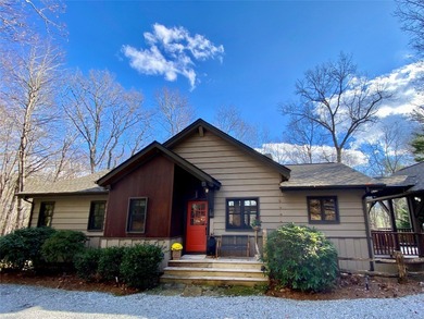 Enjoy the best of mountain living in this beautifully updated on Sapphire National Golf Club in North Carolina - for sale on GolfHomes.com, golf home, golf lot