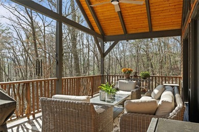 Enjoy the best of mountain living in this beautifully updated on Sapphire National Golf Club in North Carolina - for sale on GolfHomes.com, golf home, golf lot