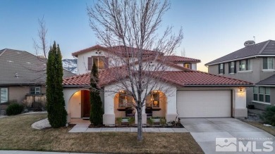 Come experience breathtaking mountain and valley views from this on Somersett Country Club in Nevada - for sale on GolfHomes.com, golf home, golf lot